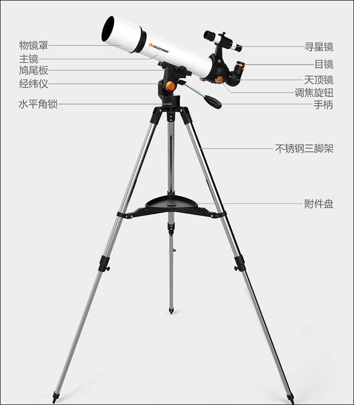 小米有品推出星特朗天文望遠鏡 SCTW-70 ：千元價位就能探索天文，還支援手機拍攝！ - 電腦王阿達