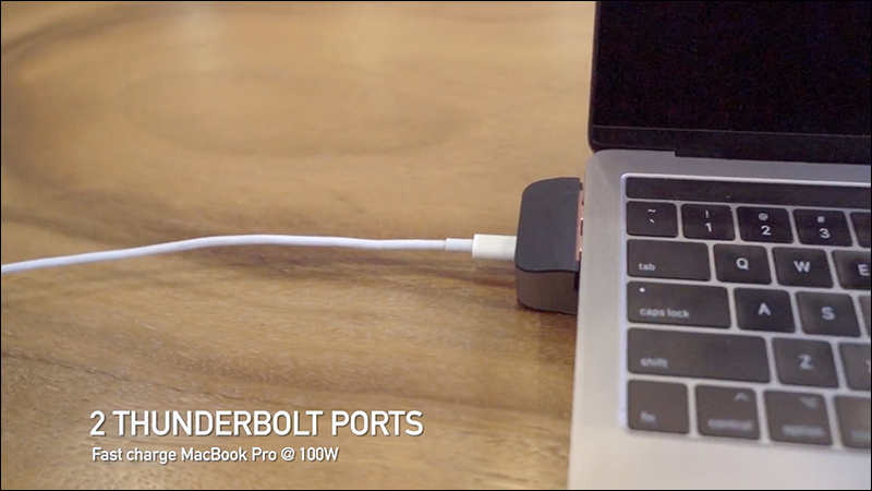 JoyDuo 推出 MacBook Pro 專屬 USB-C Hub 筆電支架 ：豐富擴充介面兼具支架機能 - 電腦王阿達