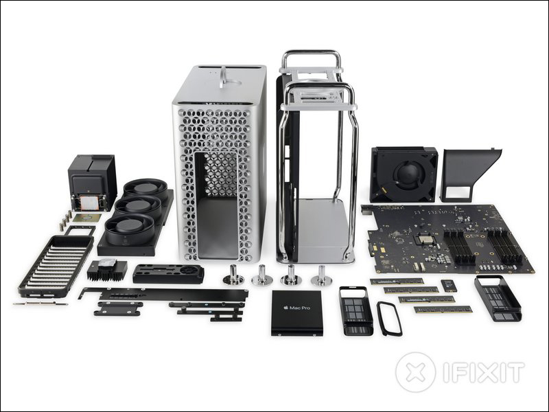 iFixit 拆解 Mac Pro 2019