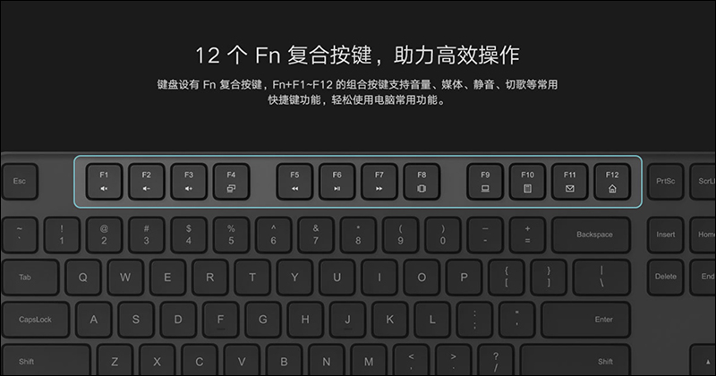 小米無線鍵鼠套裝 推出：104 鍵全尺寸鍵盤、 2.4GHz 無線傳輸，售價僅約 425 元 - 電腦王阿達