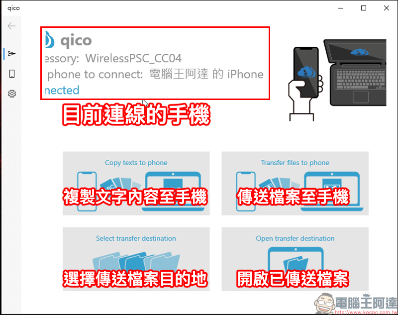 qico pad 無線傳檔充電盤 開箱，無線傳檔、備份、影片投影、無線充電一次全搞定 - 電腦王阿達