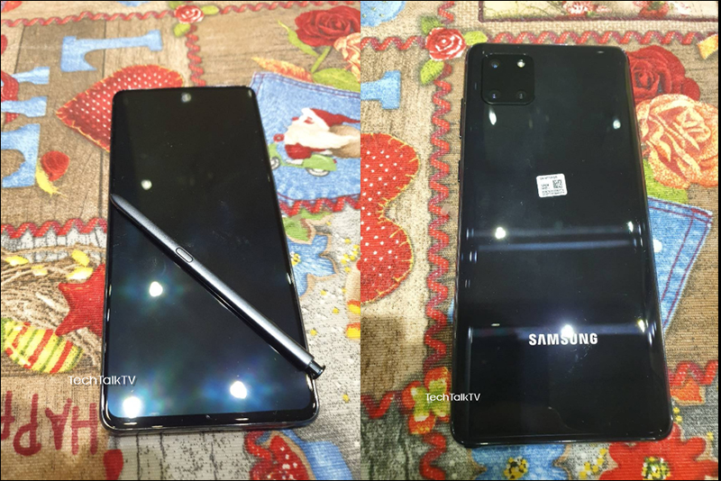 Samsung Galaxy Note 10 Lite 實機曝光：搭載 O極限全螢幕、三鏡頭主相機及招牌 S Pen 觸控筆 - 電腦王阿達