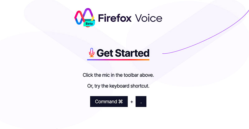 Mozilla 新實驗項目 Firefox Voice 開放公測，為瀏覽器導入新語音控制元件 - 電腦王阿達