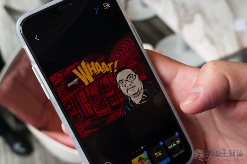 PS 也能「動起來」，超神手機修圖應用 Adobe Photoshop Camera 搶先預覽 - 電腦王阿達