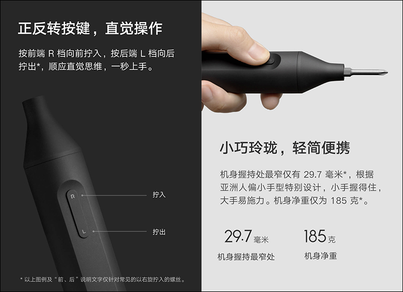 小米米家手自一體電動螺絲刀 眾籌推出： 內建 1500mAh 電池，眾籌價約 564 元 - 電腦王阿達