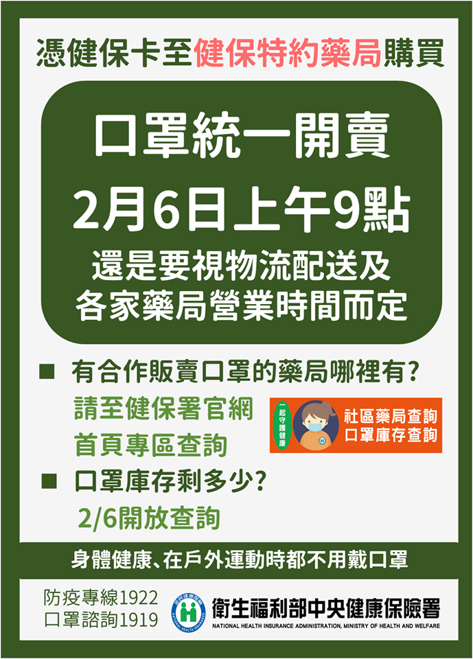 配合口罩實名制 「社區特約藥局專區」開放查詢特約藥局與口罩數量 - 電腦王阿達