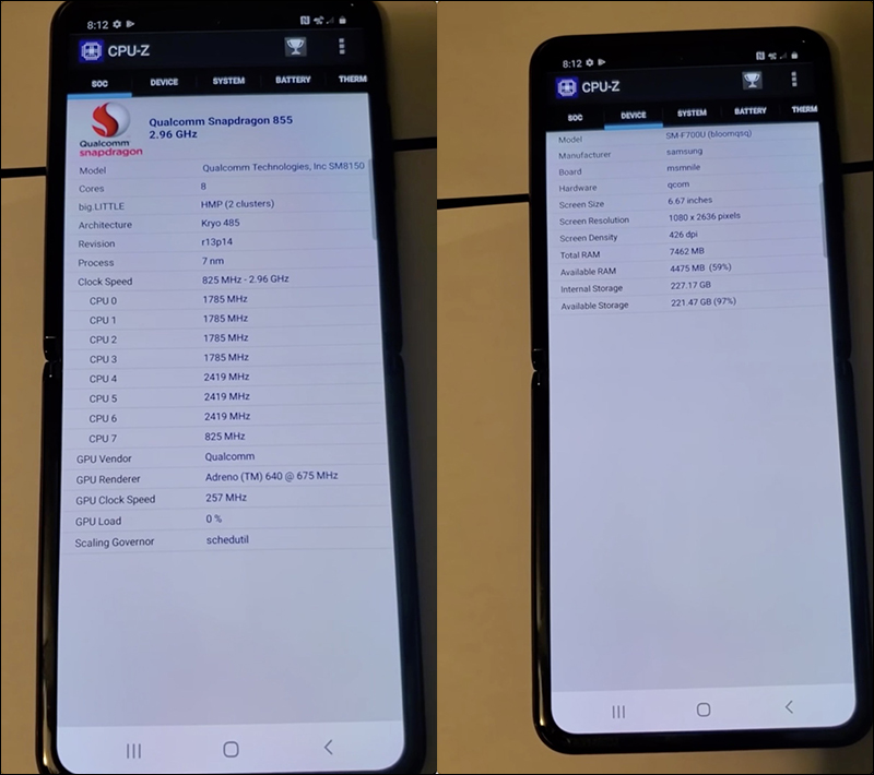 三星 Samsung Galaxy Z Flip 動手玩影片曝光：確認搭載高通S855+ 處理器、8GB RAM、256GB ROM - 電腦王阿達