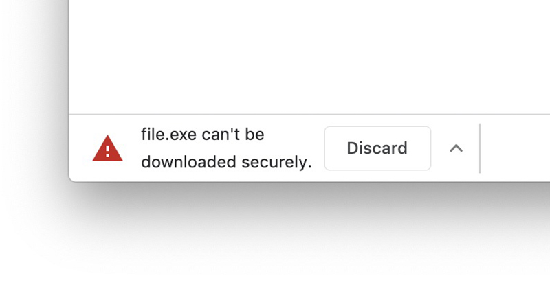 Chrome 將幫你阻擋不安全的下載
