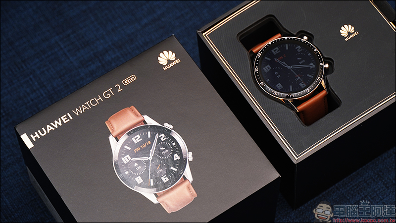 HUAWEI WATCH GT 2 智慧手錶開箱動手玩：搭載 Kirin A1 晶片、兩週強勁續航、支援多種運動模式 - 電腦王阿達