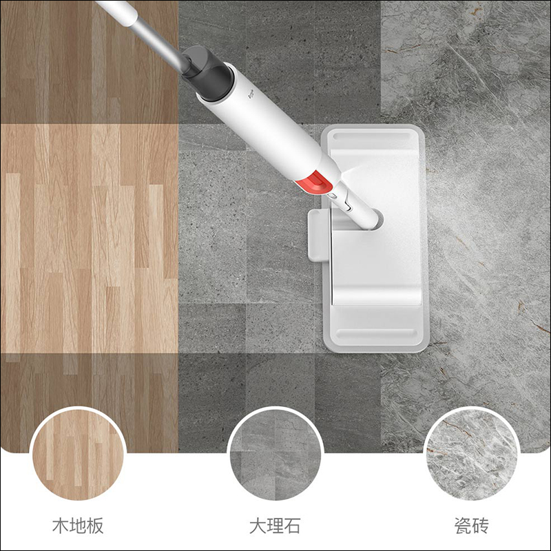 小米有品推出德爾瑪多用掃拖一體機：掃地不揚塵、拖地無髒水，眾籌價僅約 426 元 - 電腦王阿達