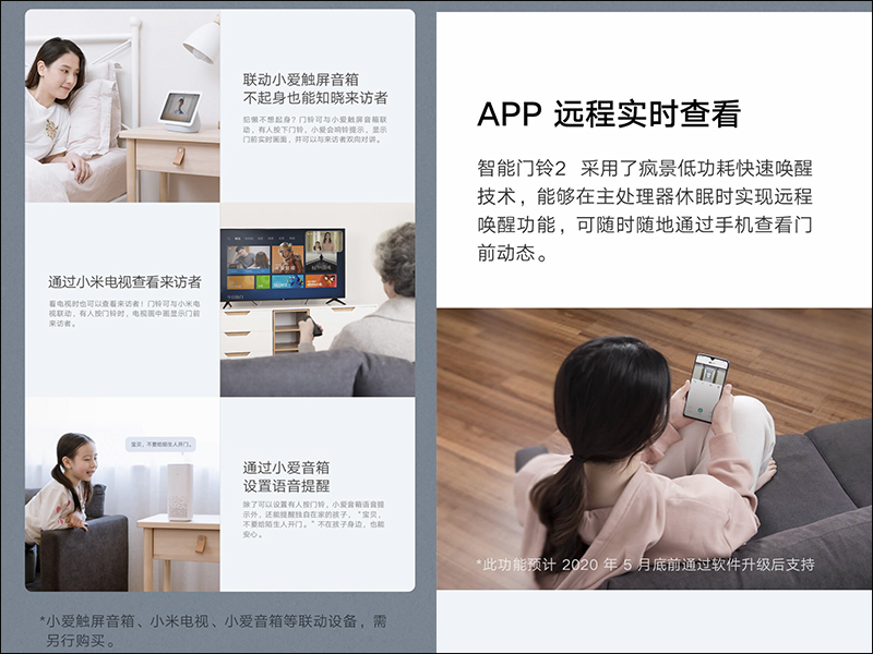 小米米家智能門鈴2 推出，支援變聲對話、一鍵自動語音回覆等便利功能 - 電腦王阿達
