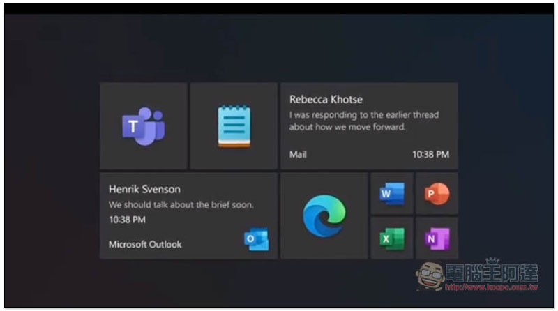 Surface 之父展示了 Windows 10 全新設計的 UI 介面 - 電腦王阿達