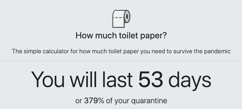 英國網友打造衛生紙庫存計算機網站，讓你知道目前存貨可用多久 - 電腦王阿達