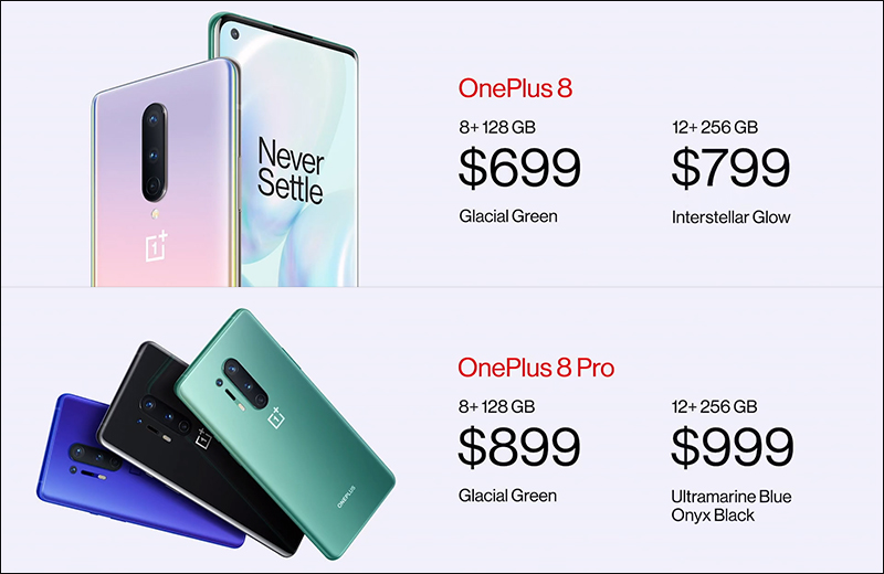 OnePlus 8/8 Pro 正式發表：全系列搭載高通 S865 處理器和 5G 連網，Pro 版本加入 30W 無線閃充 - 電腦王阿達