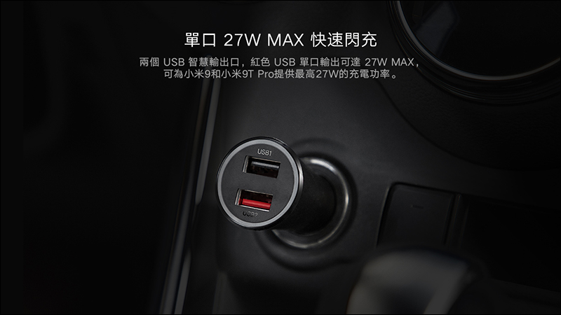 小米車用充電器 快充版 37W 台灣開賣：支援單口 27W 快充、雙口輸出，售價只要 265 元 - 電腦王阿達