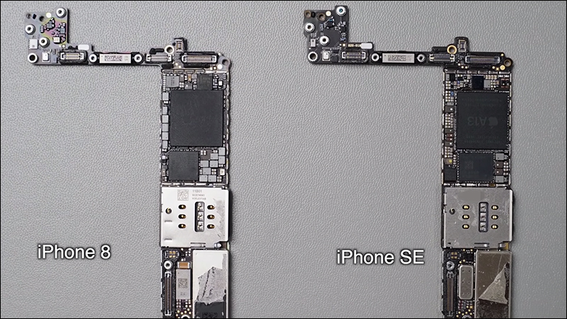 iPhone SE （第 2 代）實機拆解影片，意外發現大多數零件與 iPhone 8 都能互相通用 - 電腦王阿達