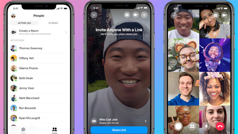 Facebook Messenger Rooms 多人視訊服務，最多可容納 50 人 - 電腦王阿達