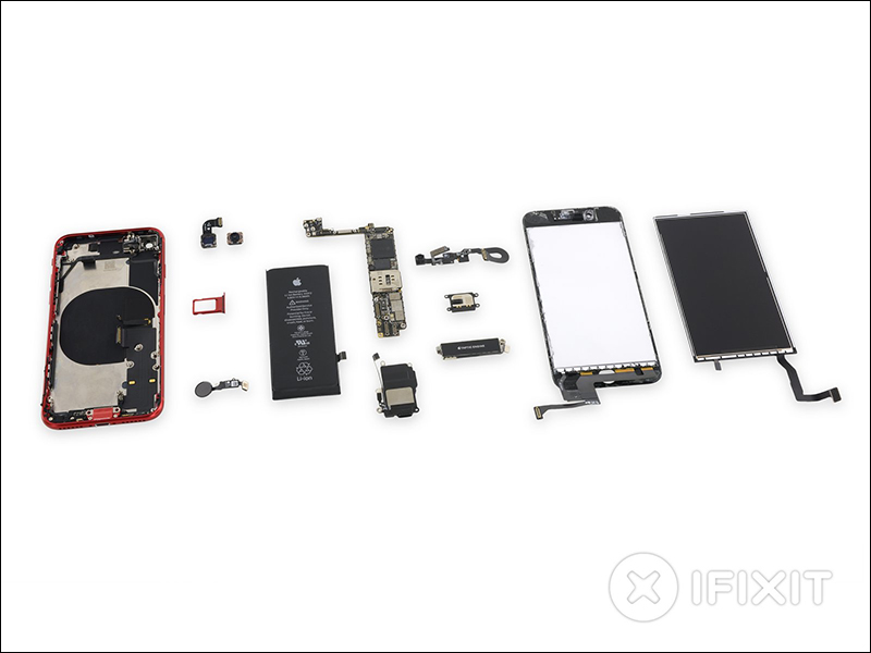 iFixit 拆解 iPhone SE （第 2 代）報告出爐，同時比較 iPhone 8 零件互換可能性 - 電腦王阿達