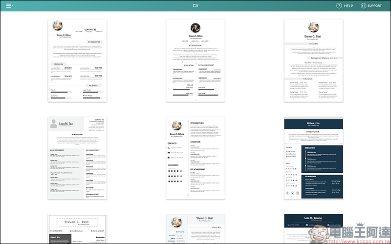 Resume CV Templates for Pages 專業履歷表範本 Mac App 限時免費（原價 300 元） - 電腦王阿達