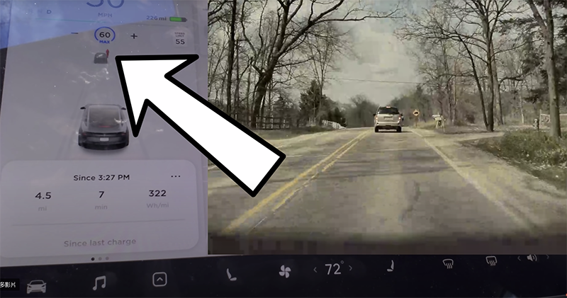 Tesla Autopilot 神預警影片