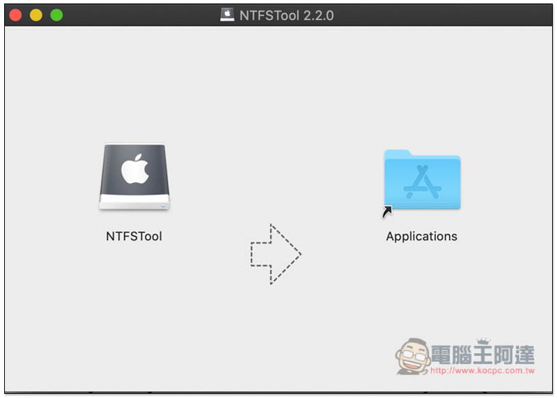 NTFSTool 讓 Mac 也能讀寫 NTFS 格式隨身碟、隨身硬碟的免費工具 - 電腦王阿達