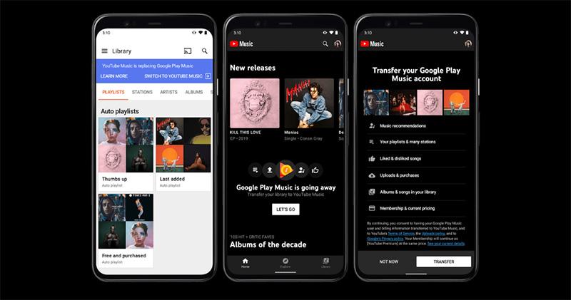 Google 分批開放 Play 音樂過渡至 YouTube Music，離服務轉移更進一步 - 電腦王阿達