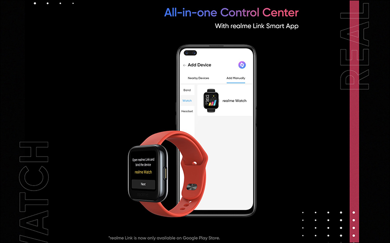 realme 品牌首款智慧手錶 realme Watch 將於 5/25 印度發表，後續也將在台上市 - 電腦王阿達