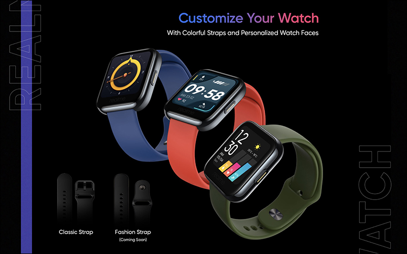 realme 品牌首款智慧手錶 realme Watch 將於 5/25 印度發表，後續也將在台上市 - 電腦王阿達