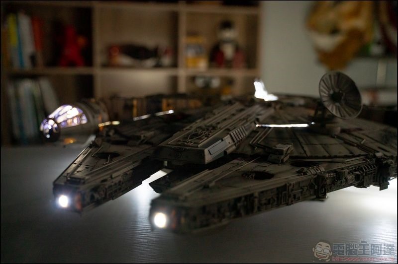 千年鷹號 Millennium Falcon 1：1 模型開箱 - 18