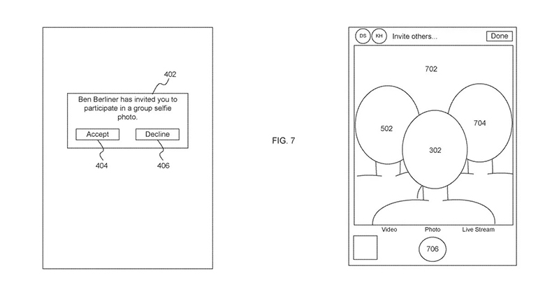 合照總嫌鏡頭不夠廣？ Apple 虛擬團體自拍專利 應該能幫上忙 - 電腦王阿達
