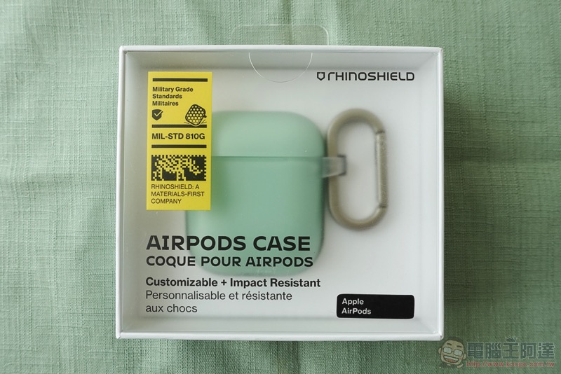 撞色不怕撞 AirPods / AirPods Pro 犀牛盾保護殼 動手玩 - 電腦王阿達