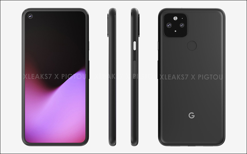 Google Pixel 5 新渲染圖曝光：改採挖孔全螢幕設計 - 電腦王阿達