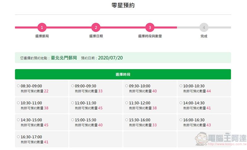 中華郵政 13日起開放電話與官網 預約三倍券領券郵局及時段 - 電腦王阿達