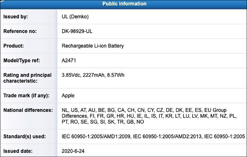 iPhone 12 全系列電池通過認證，電池容量較 iPhone 11 系列略縮水 - 電腦王阿達