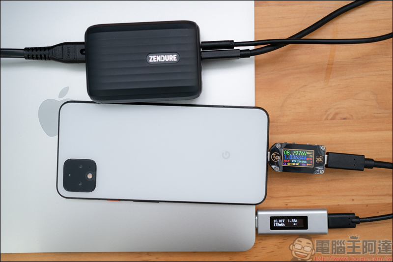 Zendure SuperHub多合一充電集線轉接器開箱，支援48W充電、HDMI 4K@60Hz輸出、5Gbps 高速傳輸 - 電腦王阿達