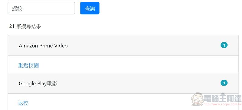 PTT網友彙整正版動畫收視管道查詢 編寫「OTT影音搜尋」網頁 - 電腦王阿達