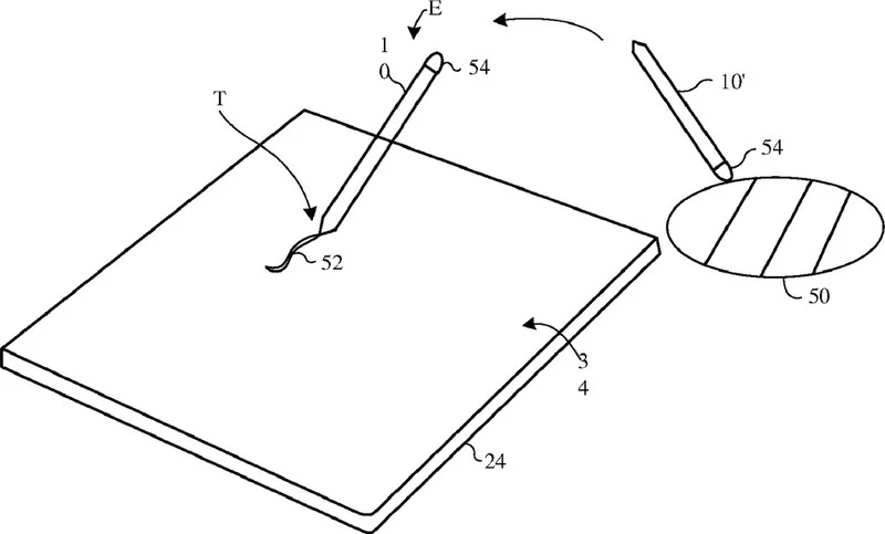 Apple 提出專利申請，讓 Apple Pencil 具備從真實世界色彩取樣能力 - 電腦王阿達