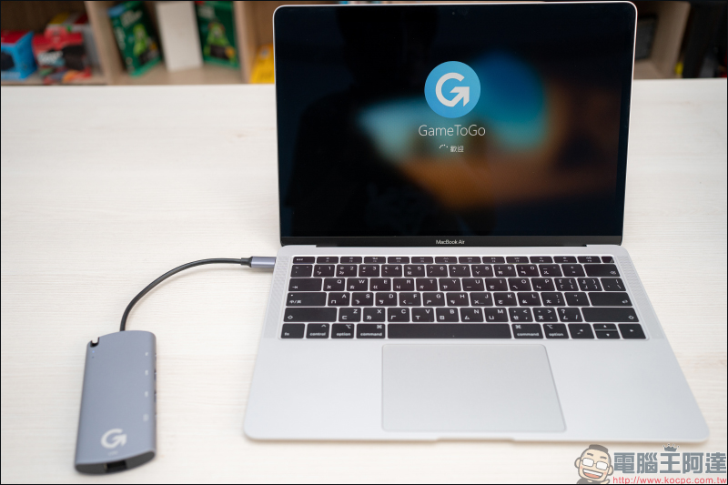 GameToGo Hub 多功能轉接器開箱動手玩：內建 SSD 固態儲存、讓 Mac 變身 Windows 電腦，能裝 Office 也能玩英雄聯盟！（同場加映：GameToGo 2 系列同步登場，速度更快、散熱更佳！） - 電腦王阿達