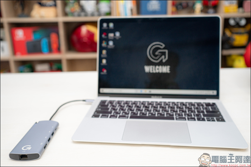 GameToGo Hub 多功能轉接器開箱動手玩：內建 SSD 固態儲存、讓 Mac 變身 Windows 電腦，能裝 Office 也能玩英雄聯盟！（同場加映：GameToGo 2 系列同步登場，速度更快、散熱更佳！） - 電腦王阿達