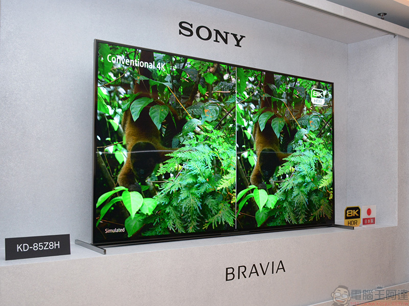 2020 新旗艦 Sony BRAVIA Z8H 在台登場，智慧 8K 超擬真畫質開啟繽紛新視代 - 電腦王阿達