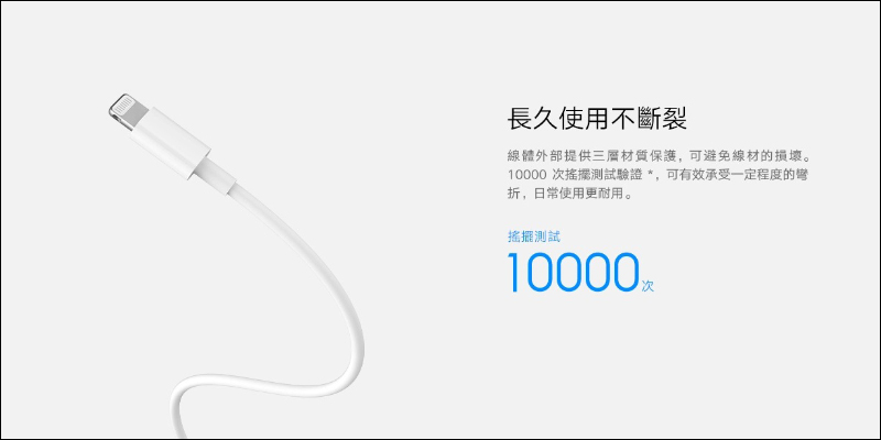 小米Type-C轉Lightning傳輸線推出：通過 Apple MFi認證、支援 PD 快充，只要 245 元！（同場加映：小米延長線黑色、米家魔方延長線、米家恆溫電水壺1S） - 電腦王阿達