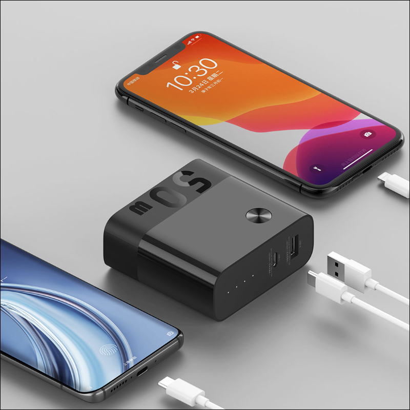 紫米推出 ZMI 雙模充電器行動電源 50W ，6700mAh 大容量、支持 USB-C 45W 快充 - 電腦王阿達