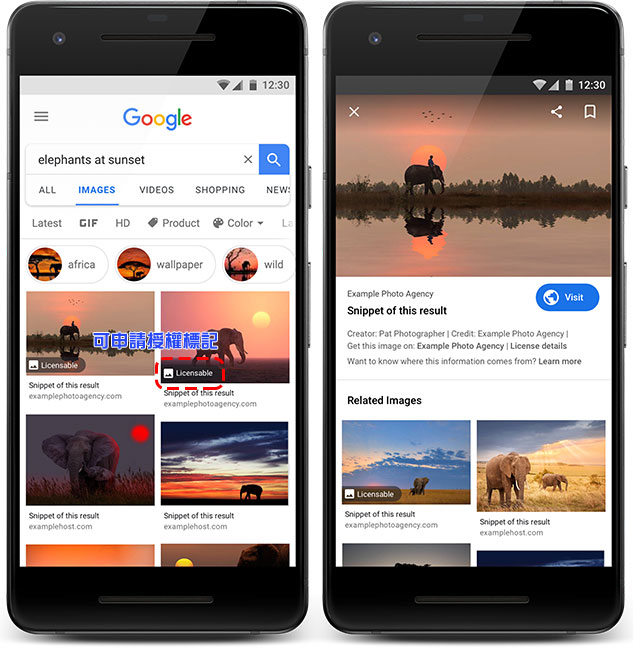 Google 圖片搜尋將推「可申請授權」新功能，提供創作者盈利新管道 - 電腦王阿達