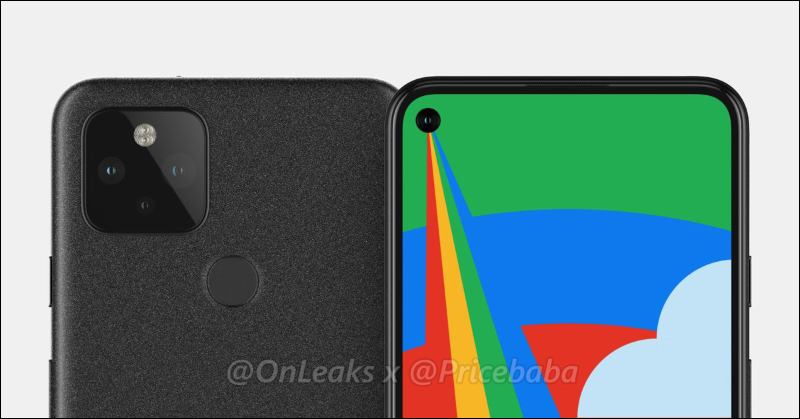 Google Pixel 5 高清晰渲染圖曝光！挖孔全螢幕設計、雙後置鏡頭相機 - 電腦王阿達