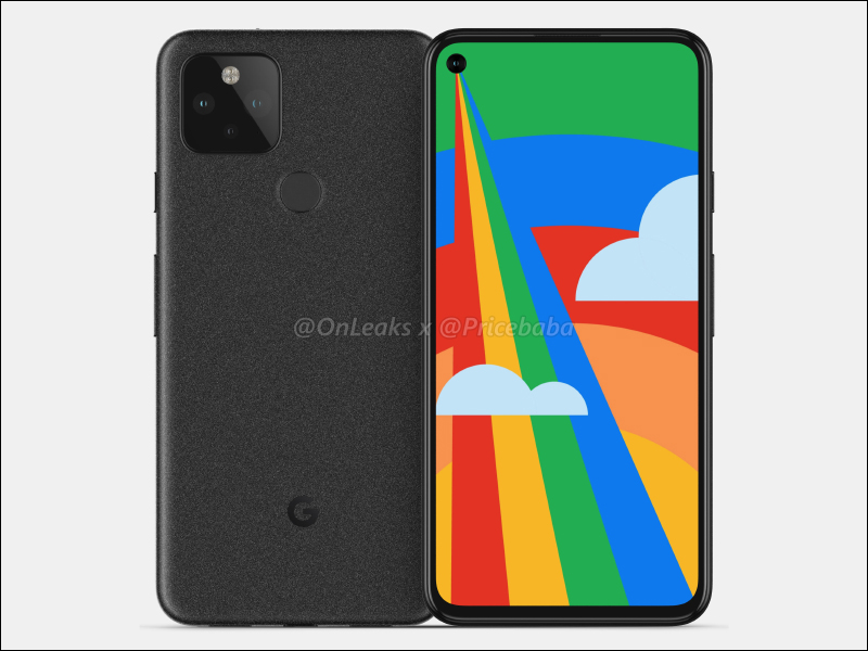 Google Pixel 5 高清晰渲染圖曝光！挖孔全螢幕設計、雙後置鏡頭相機 - 電腦王阿達