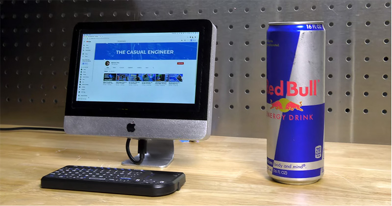 電腦很佔空間？國外工程師製作只有易開罐大小的迷你 iMac - 電腦王阿達