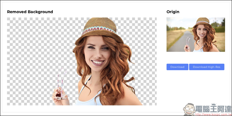 removal.ai 免費 AI 自動去背線上工具，只要 5 秒快速完成圖片去背！ - 電腦王阿達