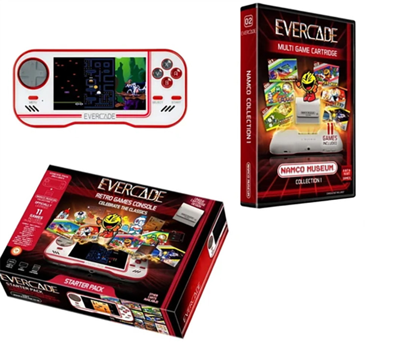 老遊戲掌機「Evercade」，抽取式多合一卡匣讓你重溫各家正版經典遊戲 - 電腦王阿達