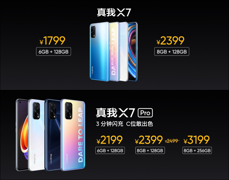 realme X7 | X7 Pro 輕薄閃充5G旗艦正式發表：120Hz AMOLED 螢幕、64MP四鏡頭主相機、65W超級閃充（同場加映： realme V3 入門5G手機） - 電腦王阿達