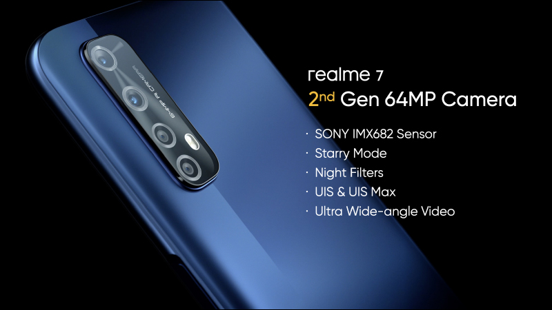 realme 7 | 7 Pro 印度發表：配備 64MP Sony IMX682 四鏡頭主相機、最高支持 65W 超級閃充 - 電腦王阿達